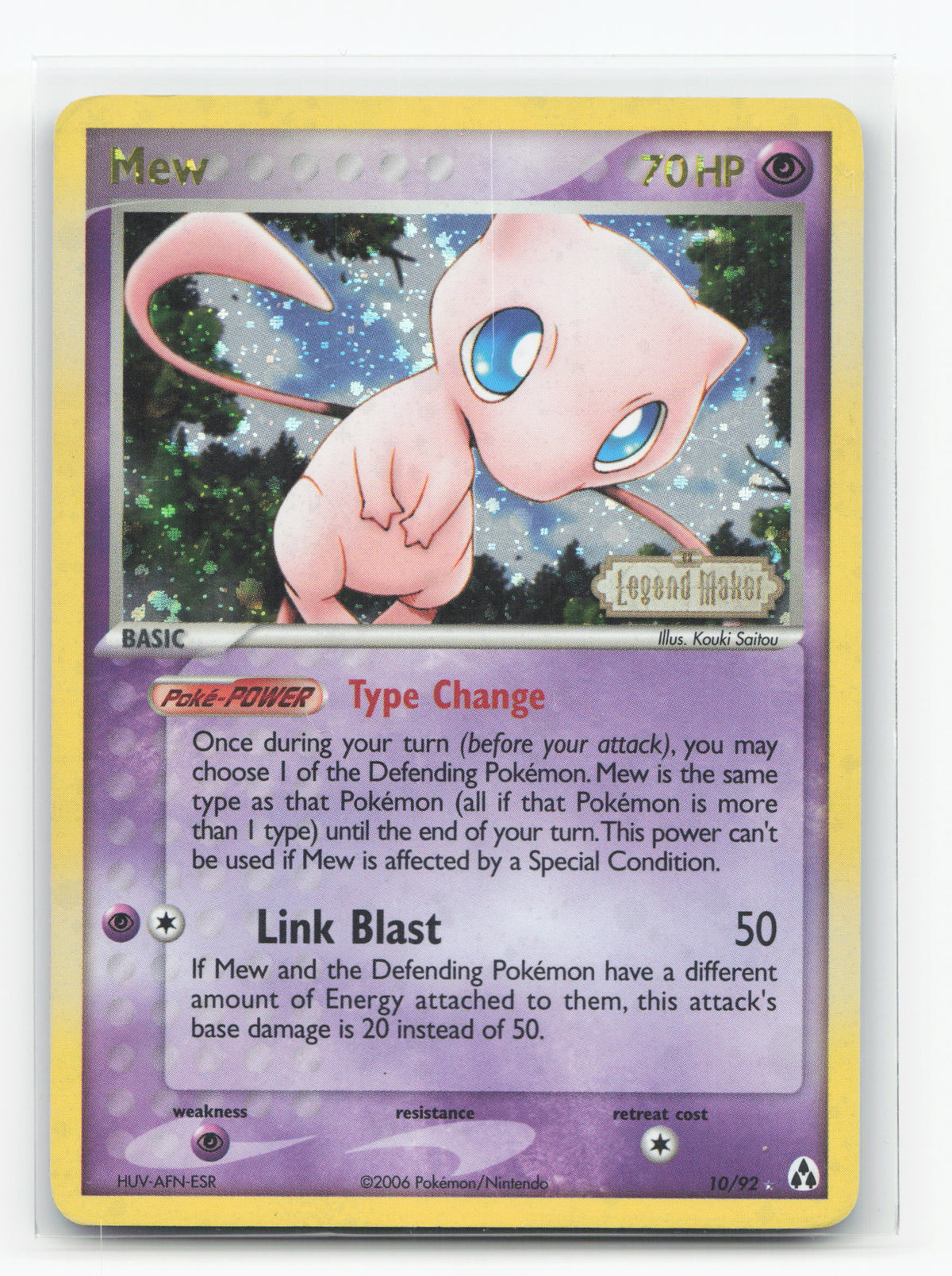 Mew 10/92 - Legend Maker