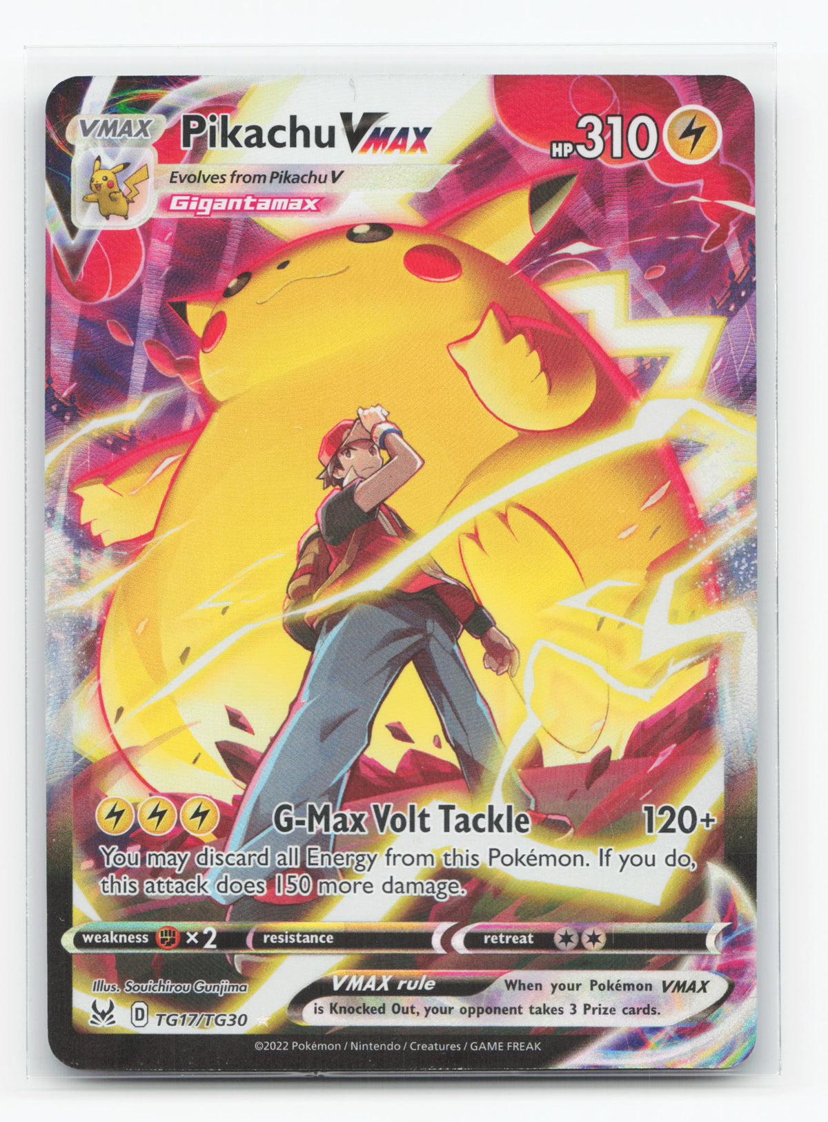 Pikachu VMAX TG17/TG30 - Lost Origin Trainer Gallery
