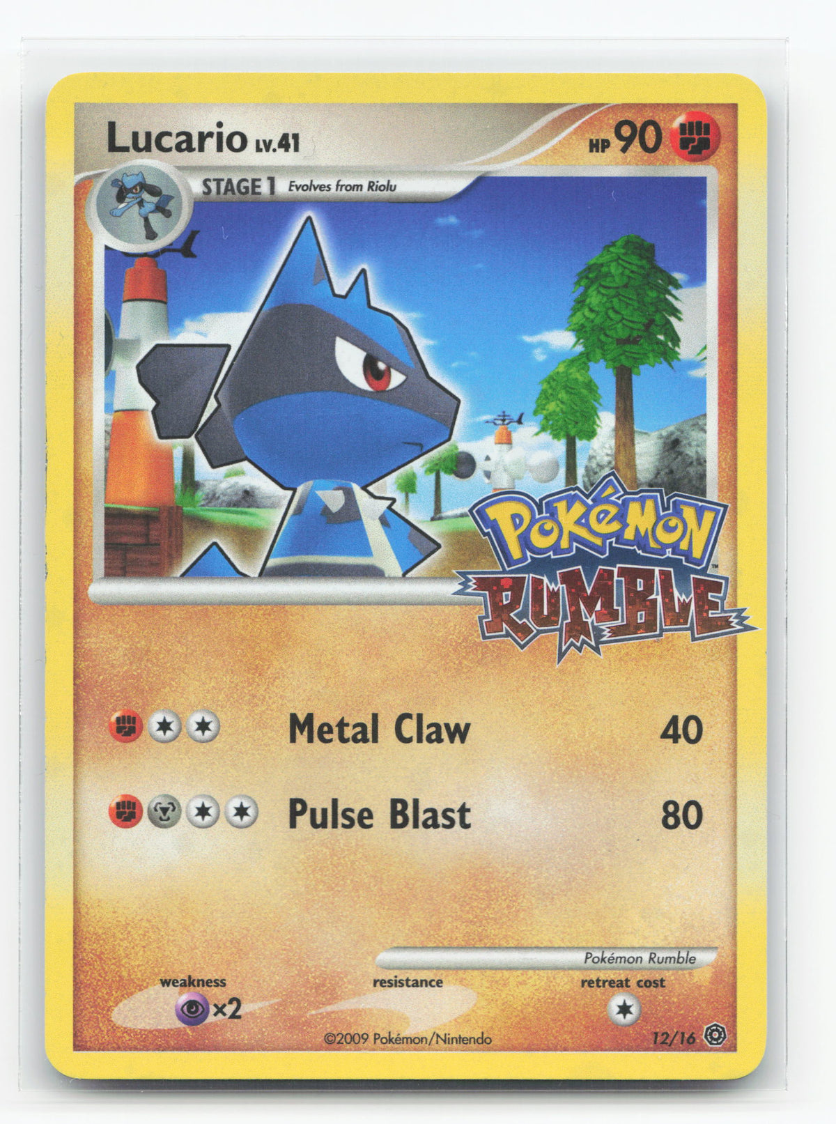 Lucario 12/16 - Pokémon Rumble