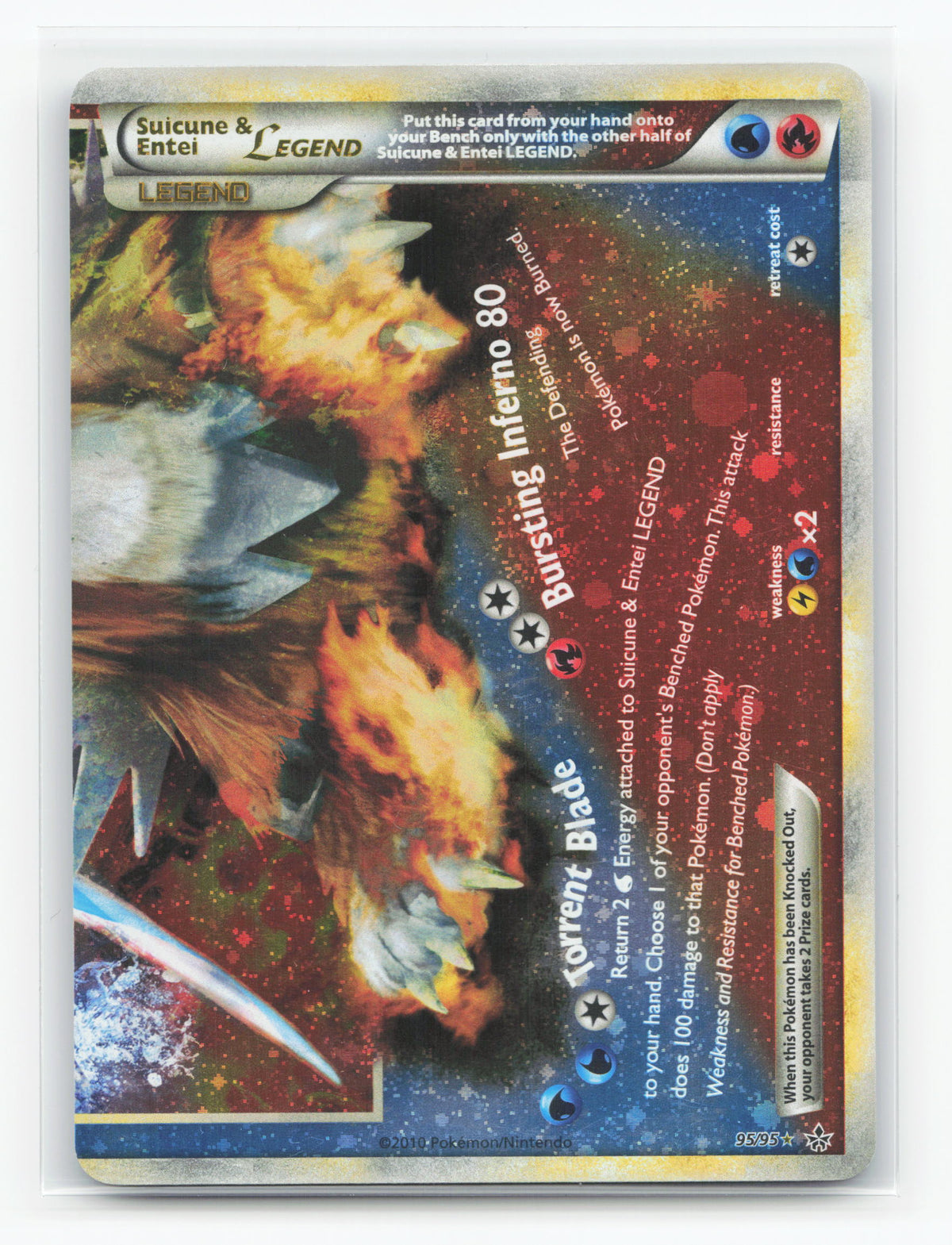 Suicune & Entei LEGEND 95/95 - HS—Unleashed