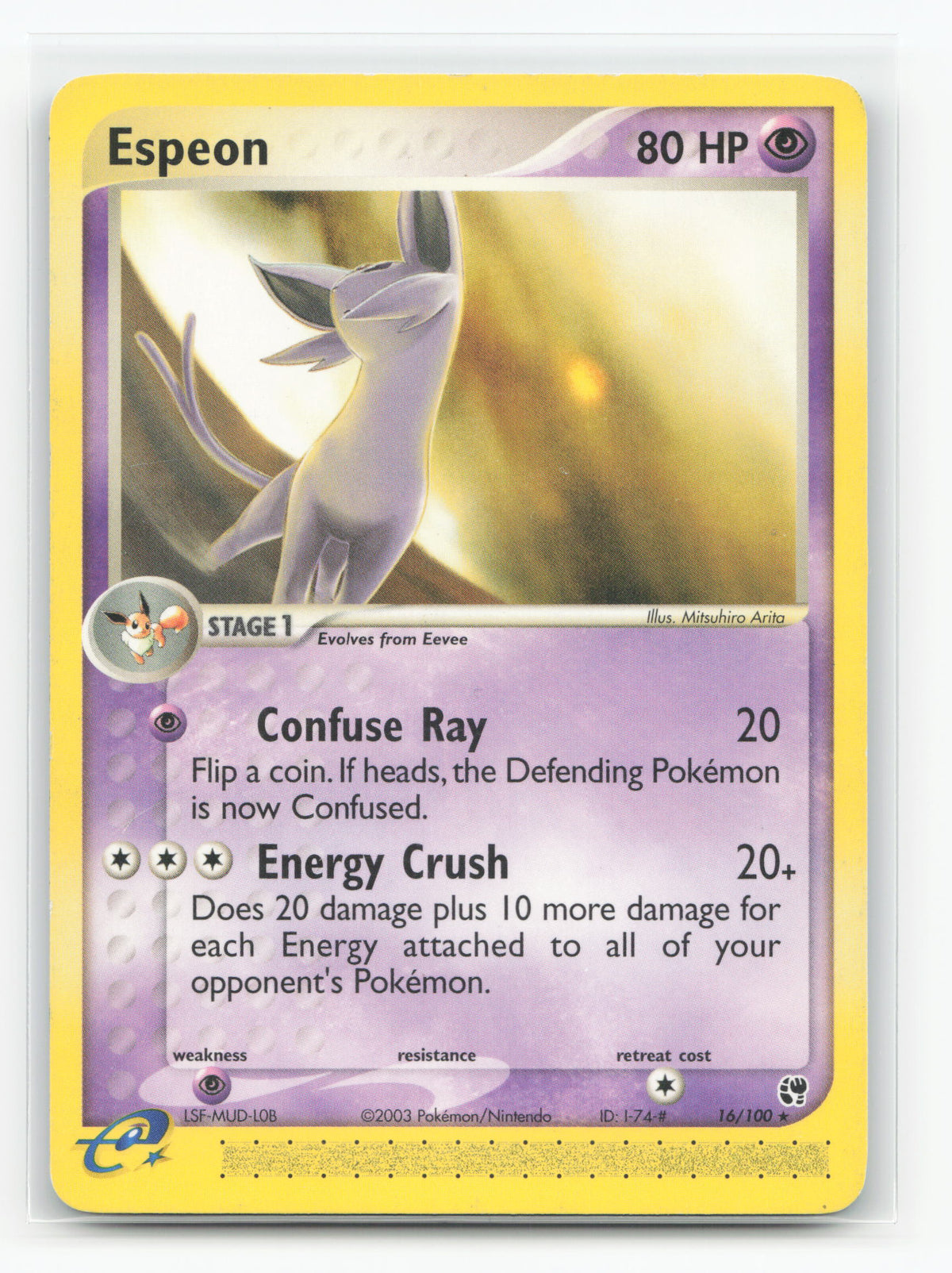 Espeon 16/100 - Sandstorm
