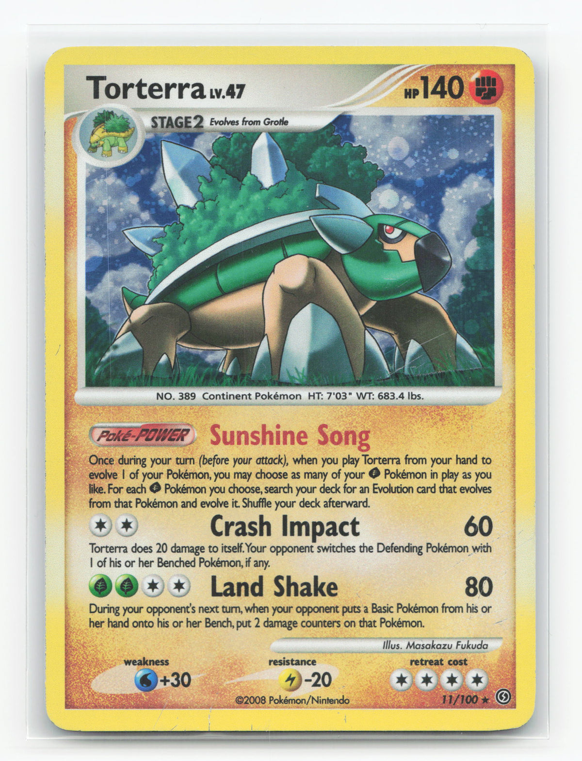 Torterra 11/100 - Stormfront