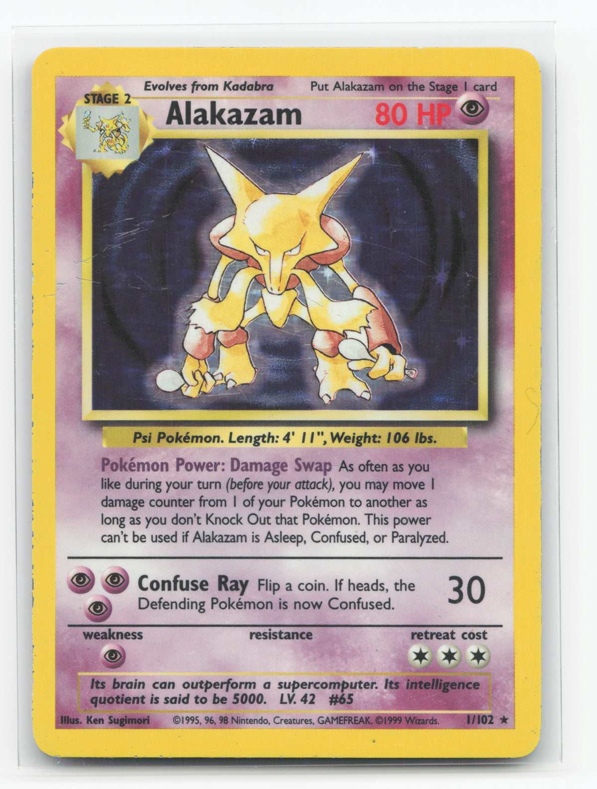 Alakazam 1/102 - Base