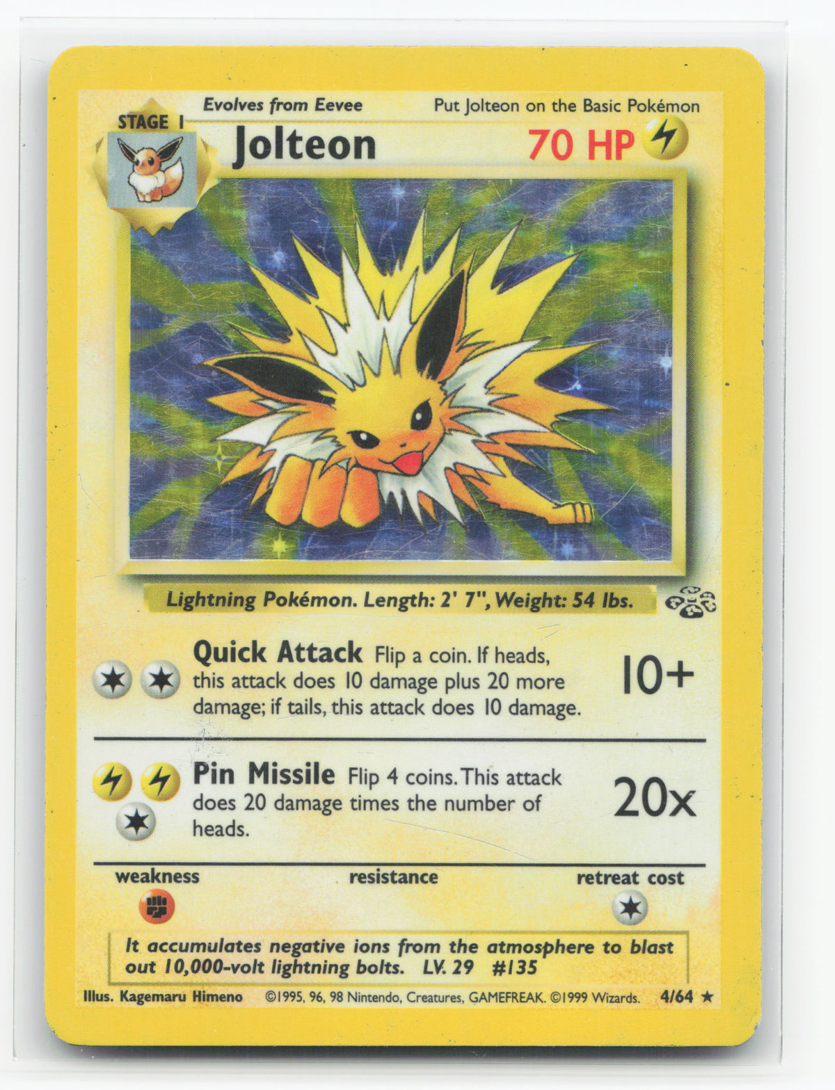 Jolteon 4/64 - Jungle