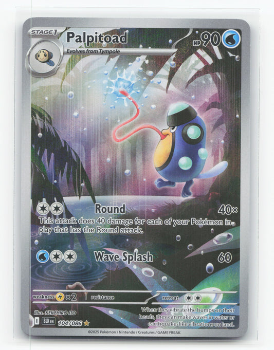 Palpitoad 104/086 - Black Bolt