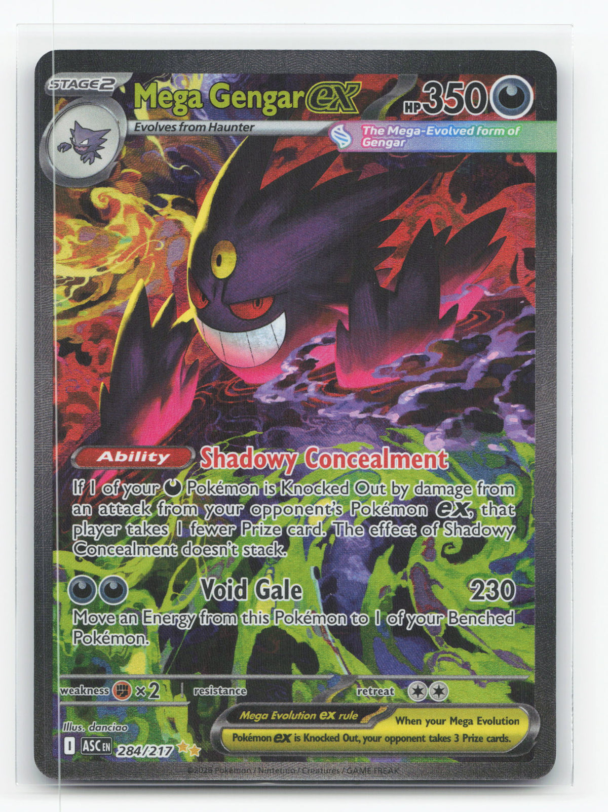 Mega Gengar ex 284/217 - Ascended Heroes