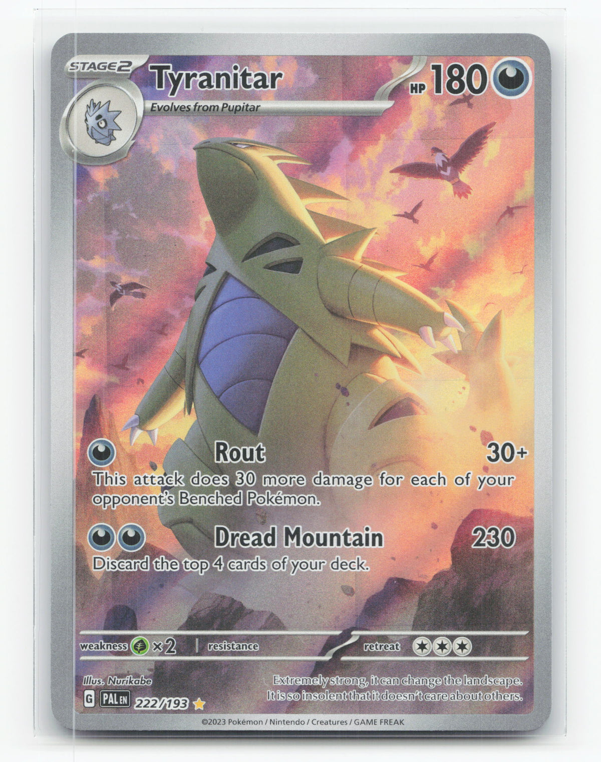 Tyranitar 222/193 - Paldea Evolved