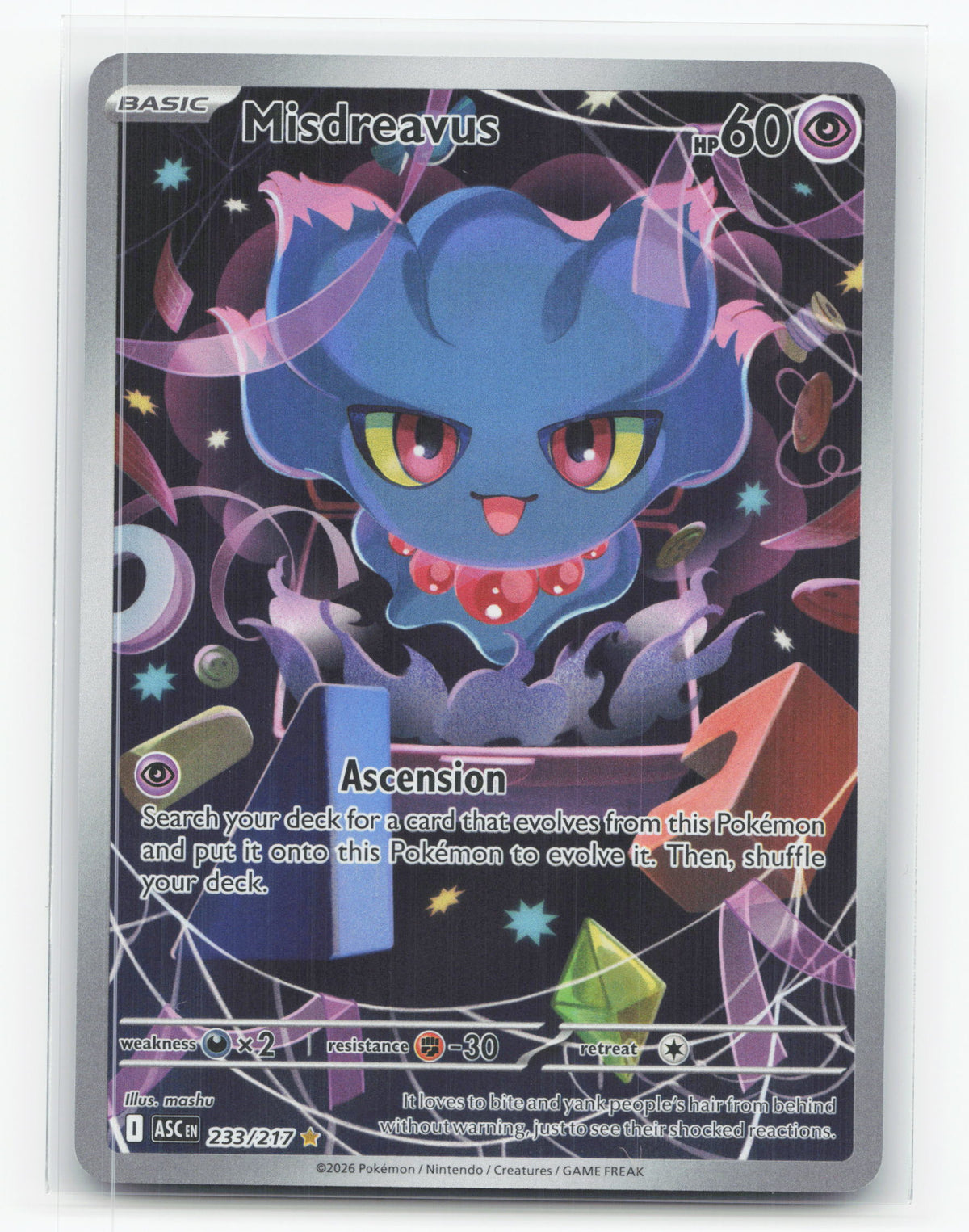 Misdreavus 233/217 - Ascended Heroes