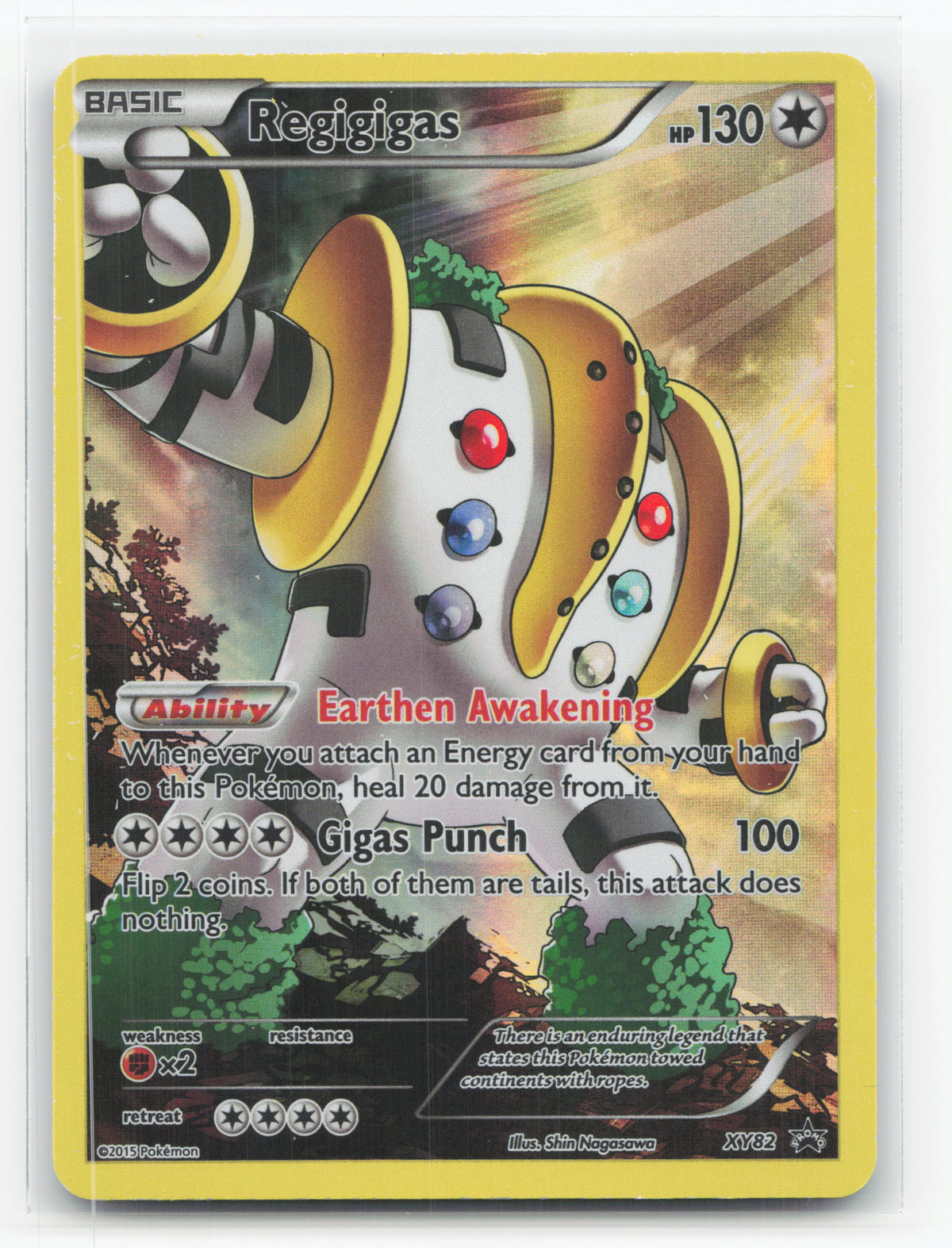 Regigigas XY82 - XY Black Star Promos