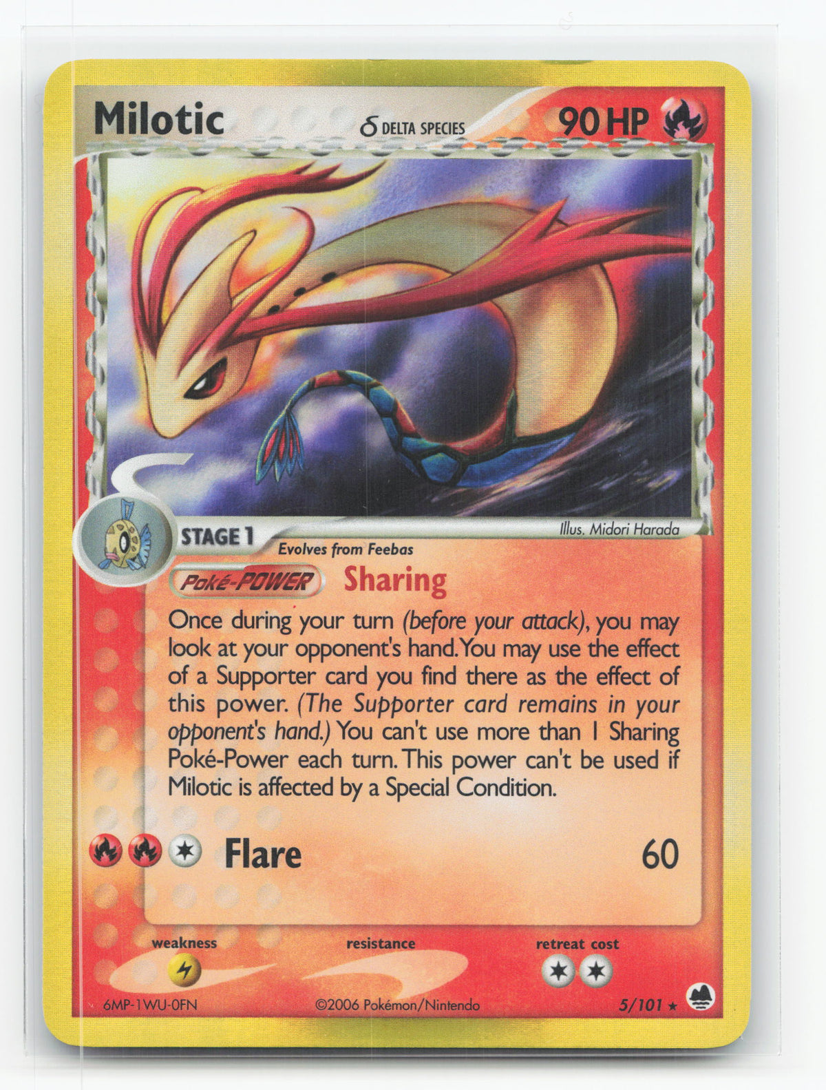 Milotic δ 5/101 - Dragon Frontiers