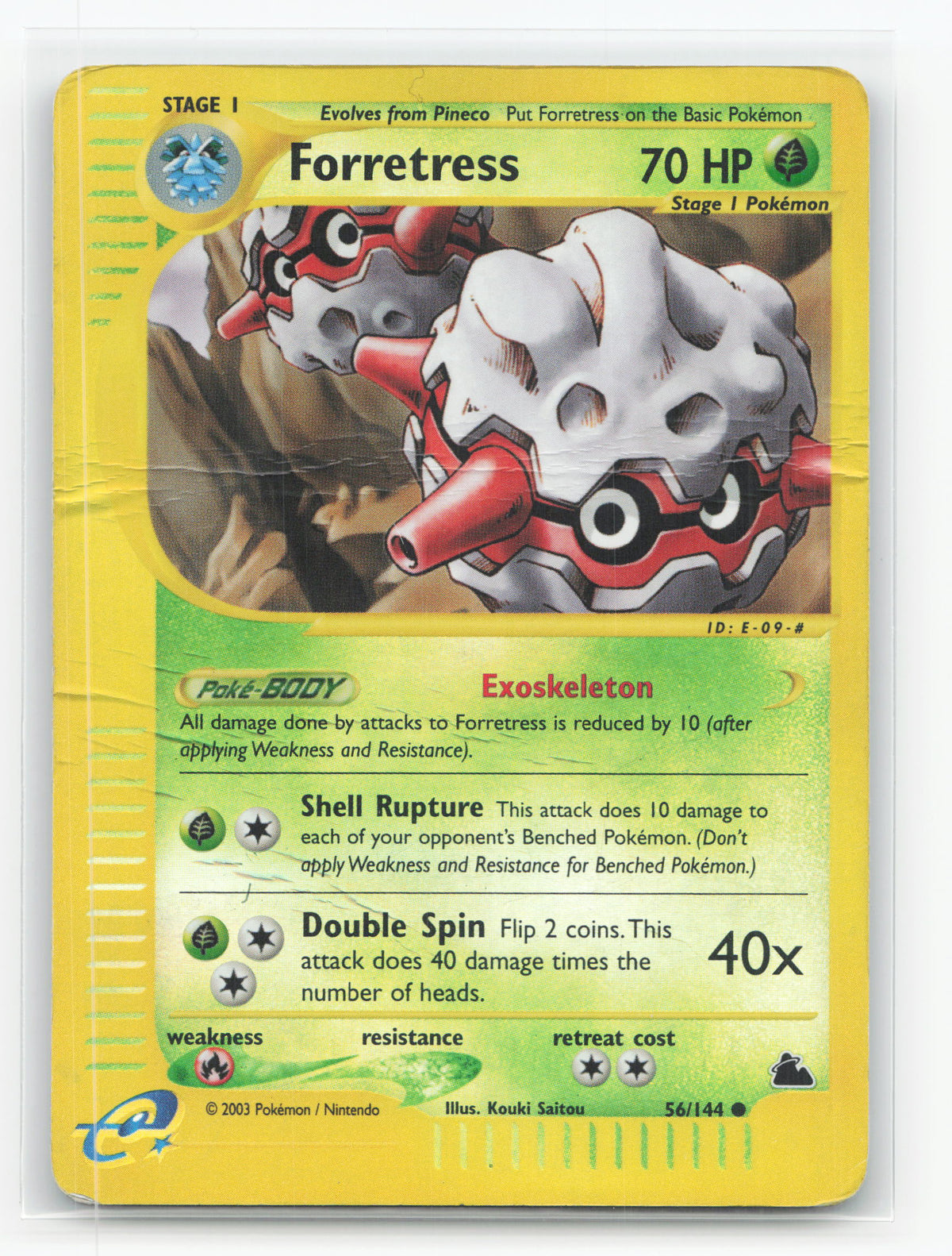 Forretress 56/144 Reverse Holo - Skyridge