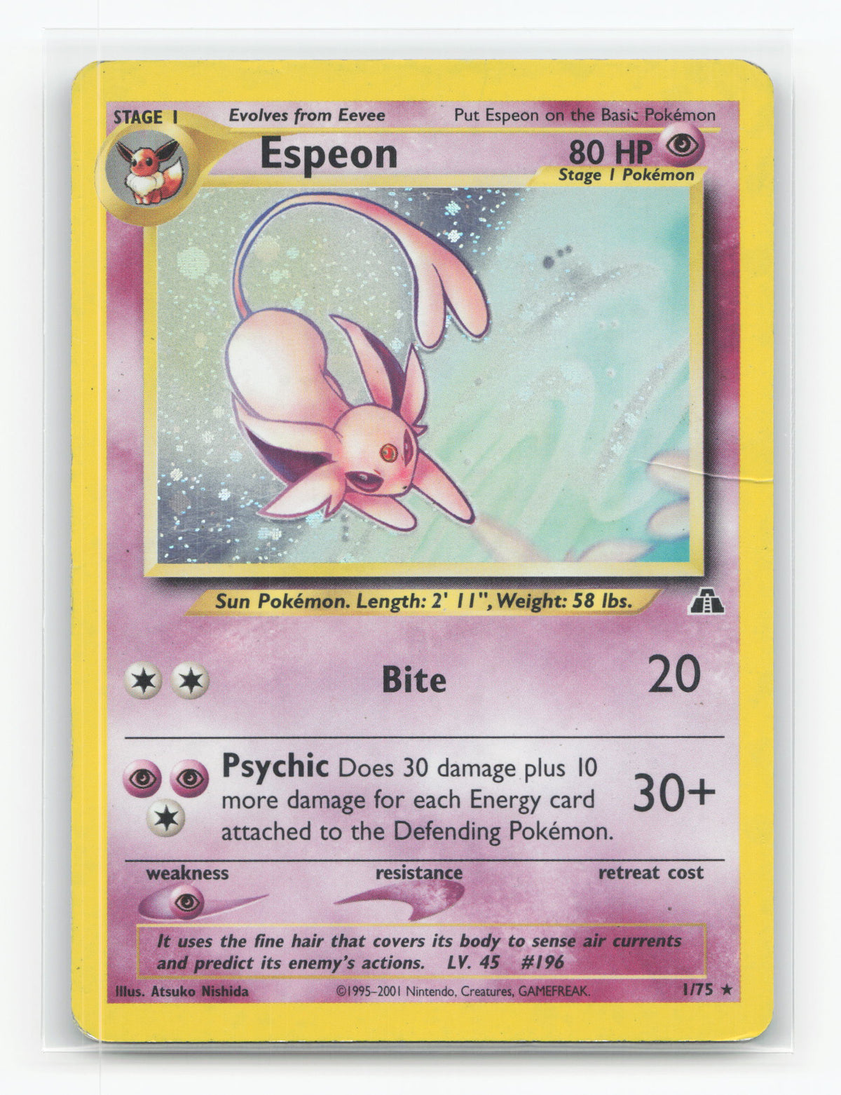 Espeon 1/75 - Neo Discovery