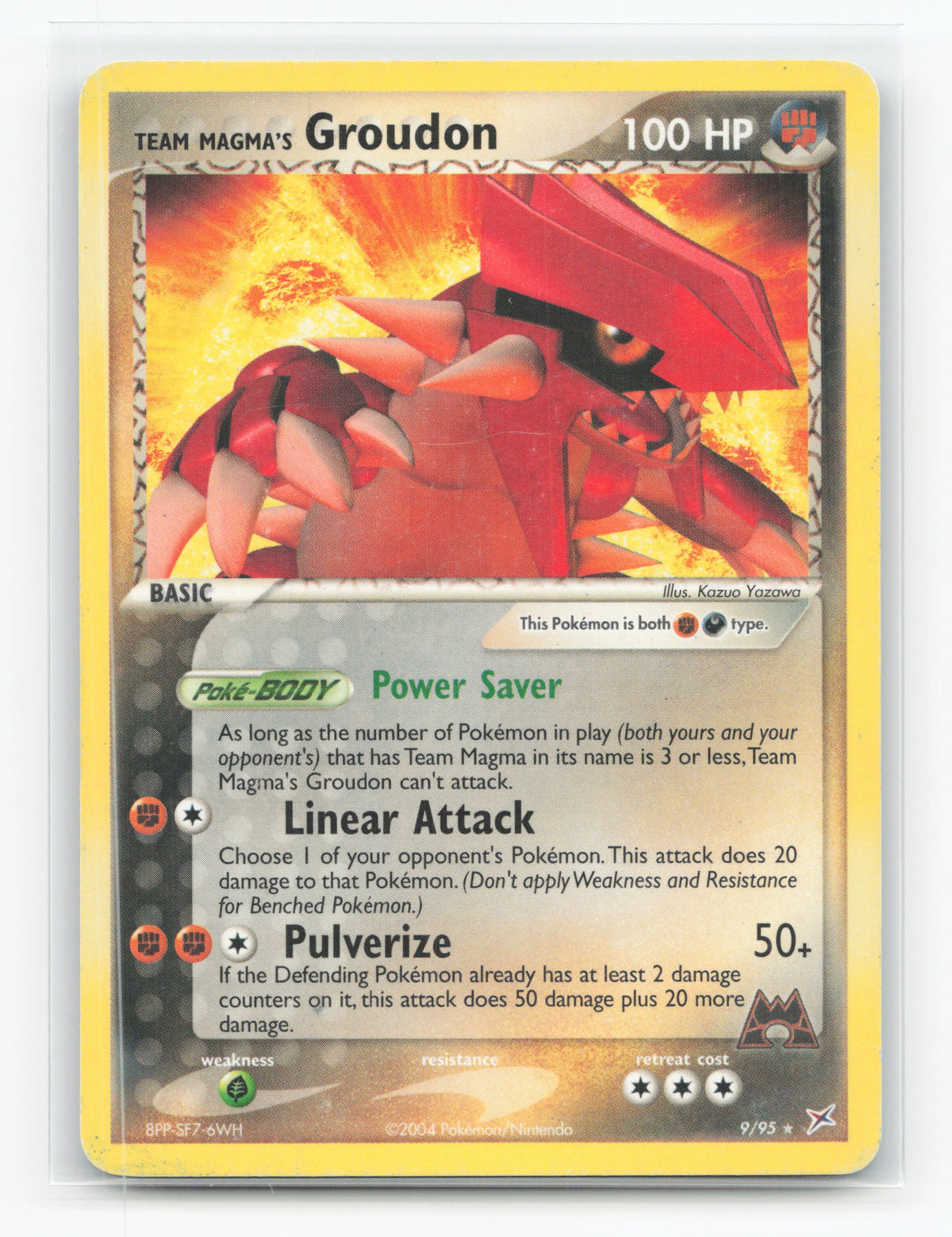 Team Magma's Groudon 9/95 - Team Magma vs Team Aqua