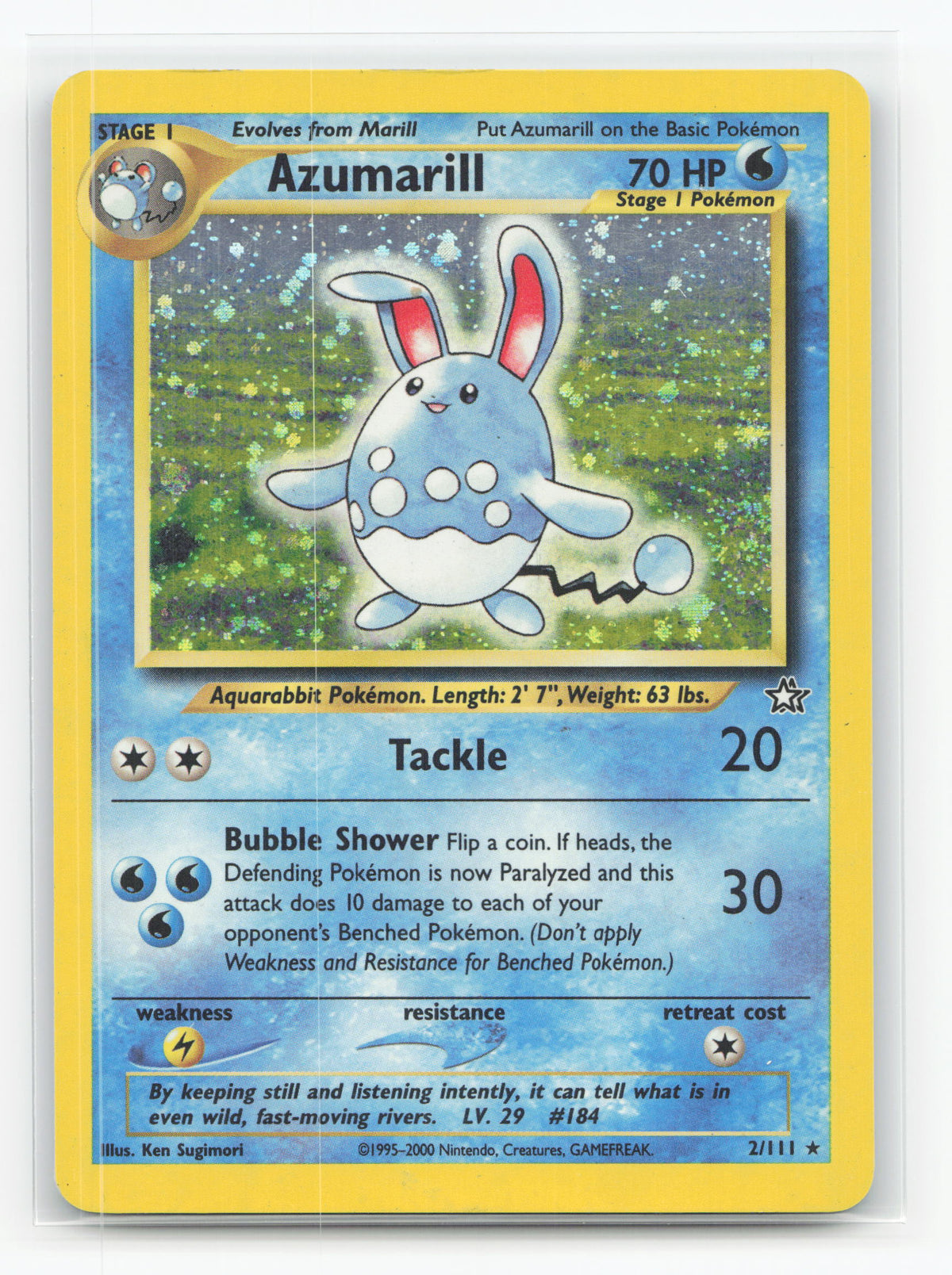 Azumarill 2/111 - Neo Genesis
