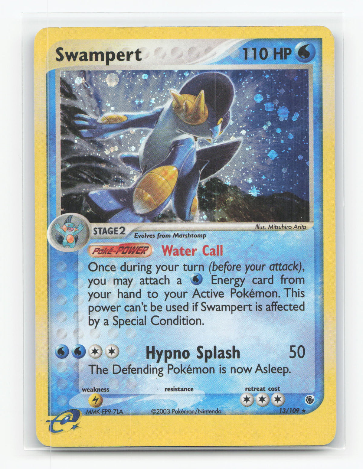 Swampert 13/109 - Ruby & Sapphire