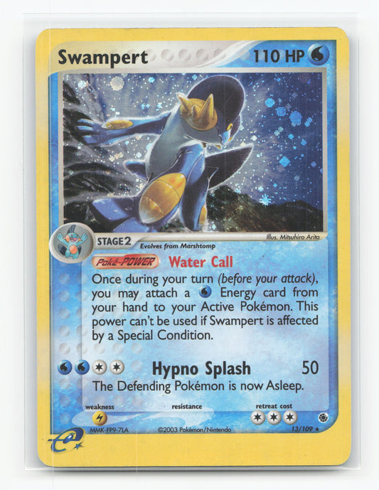 Swampert 13/109 - Ruby & Sapphire