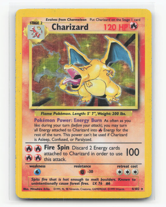 Charizard 4/102 - Base