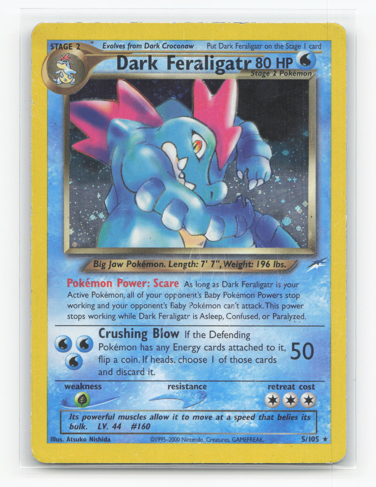 Dark Feraligatr 5/105 - Neo Destiny