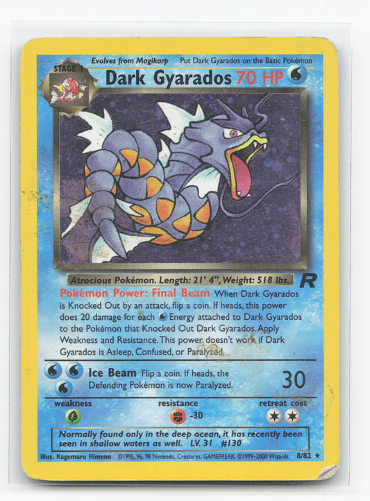 Dark Gyarados 8/82 - Team Rocket