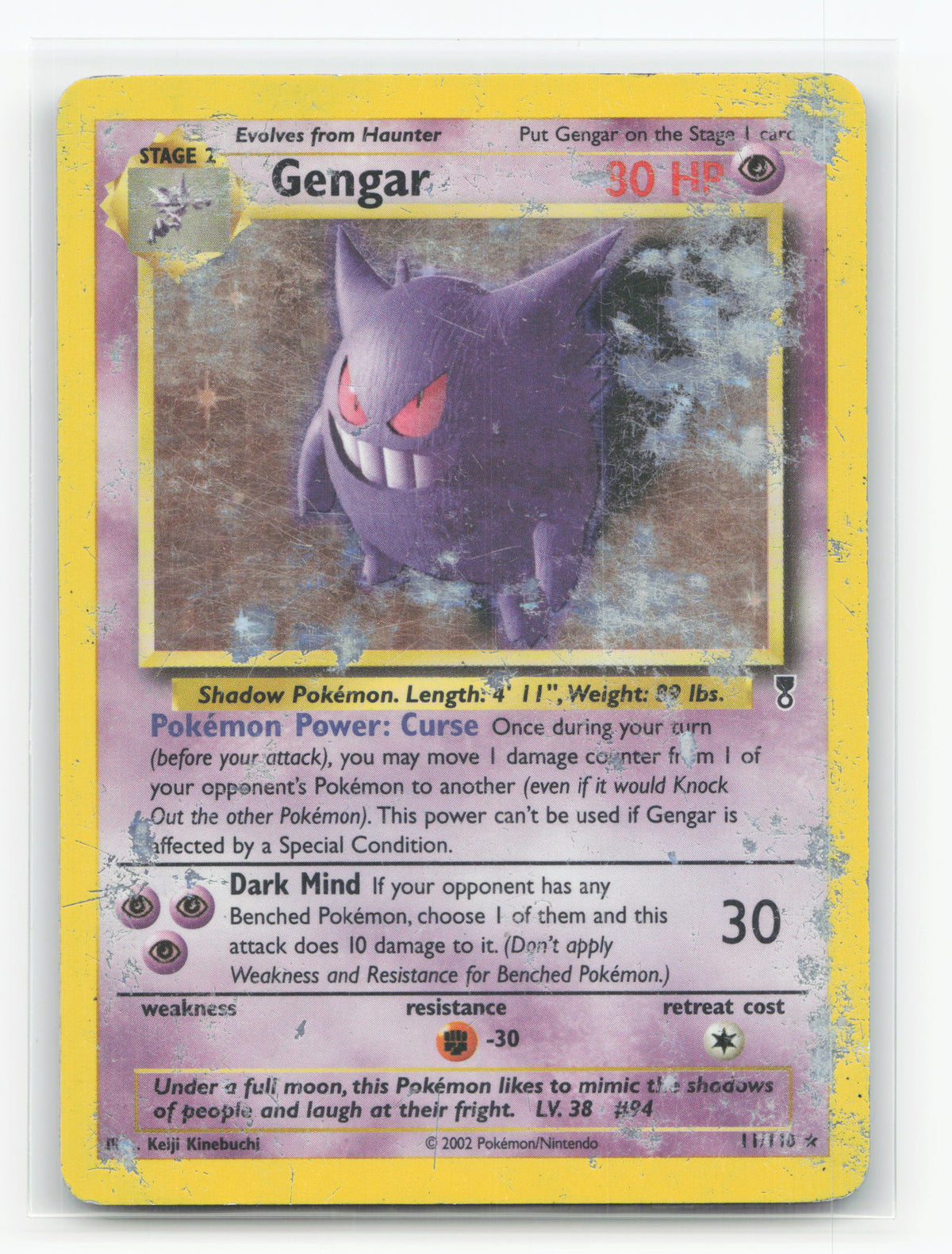 Gengar 11/110 - Legendary Collection