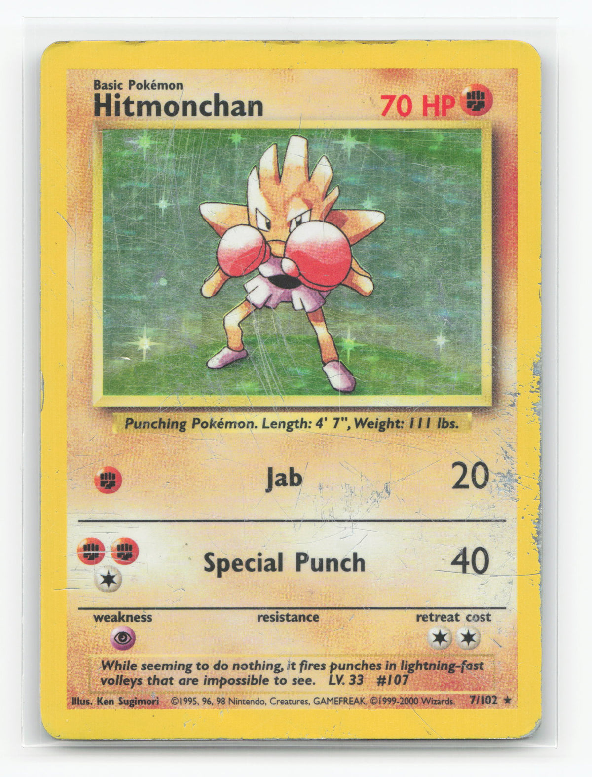 Hitmonchan 7/102 - Base