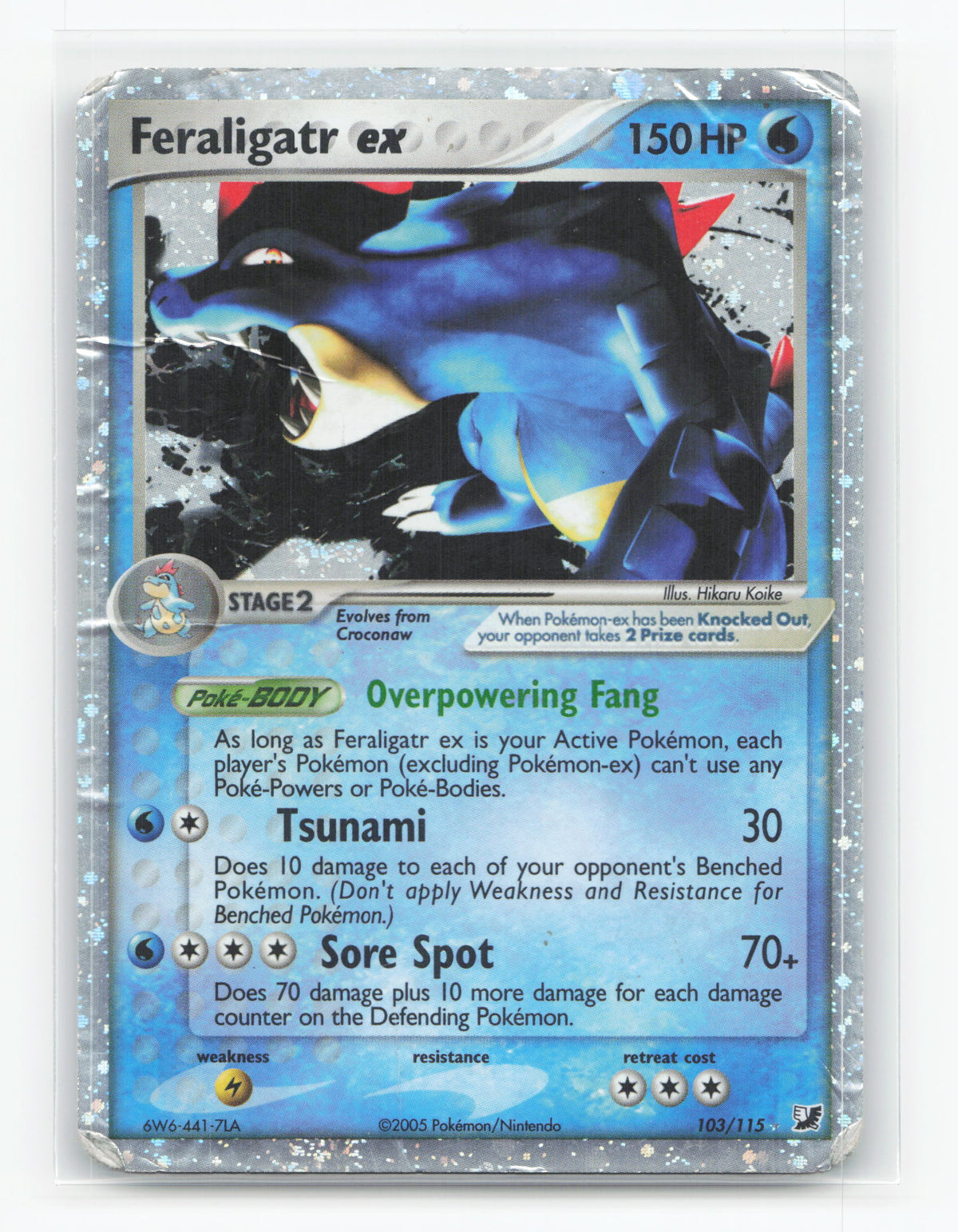 Feraligatr ex 103/115 - Unseen Forces