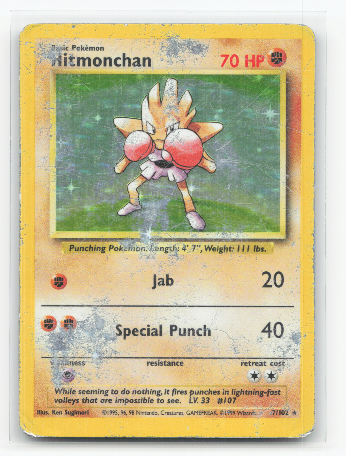 Hitmonchan 7/102 - Base