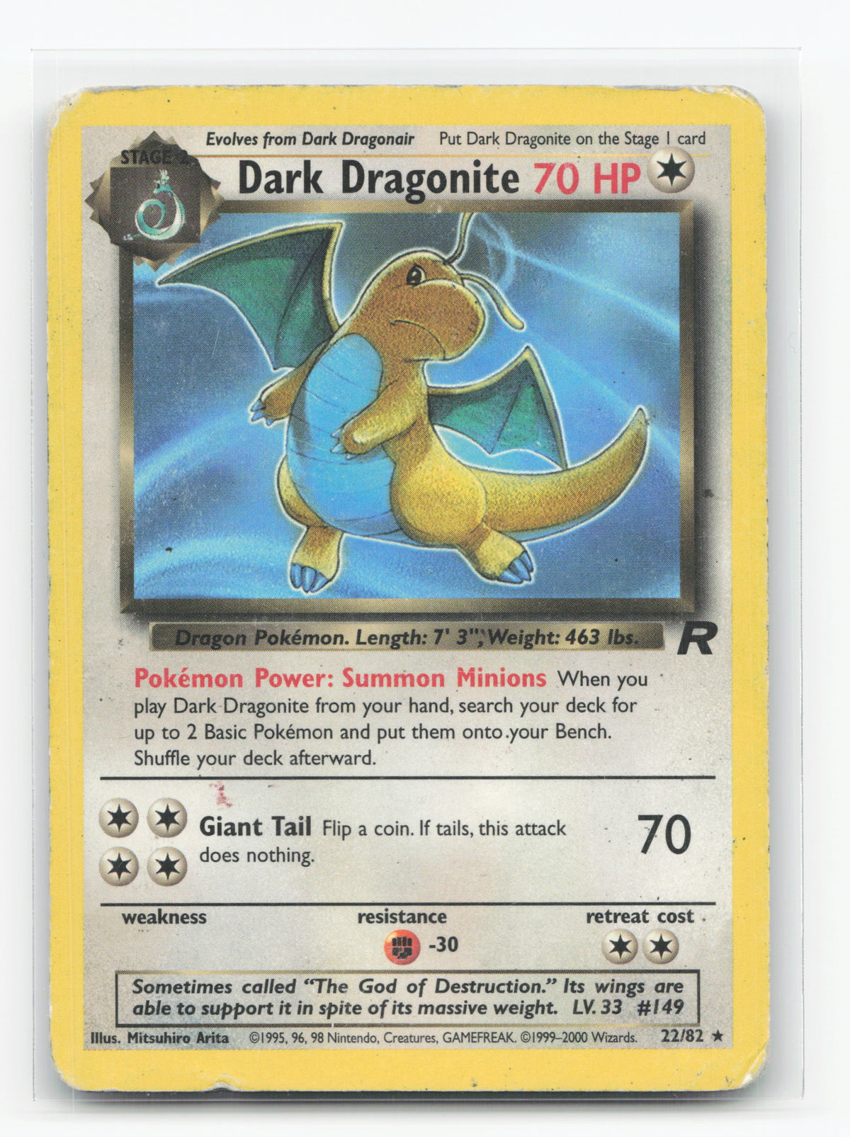 Dark Dragonite 22/82 - Team Rocket