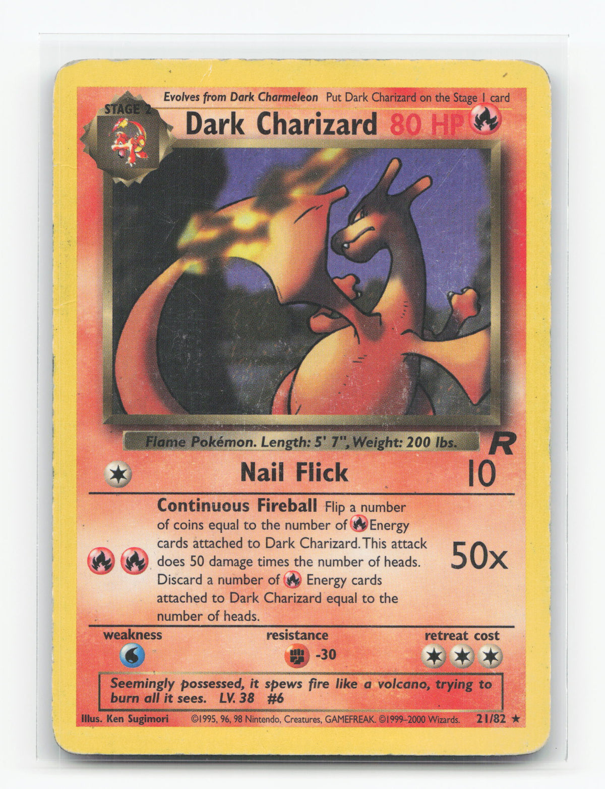 Dark Charizard 21/82 - Team Rocket