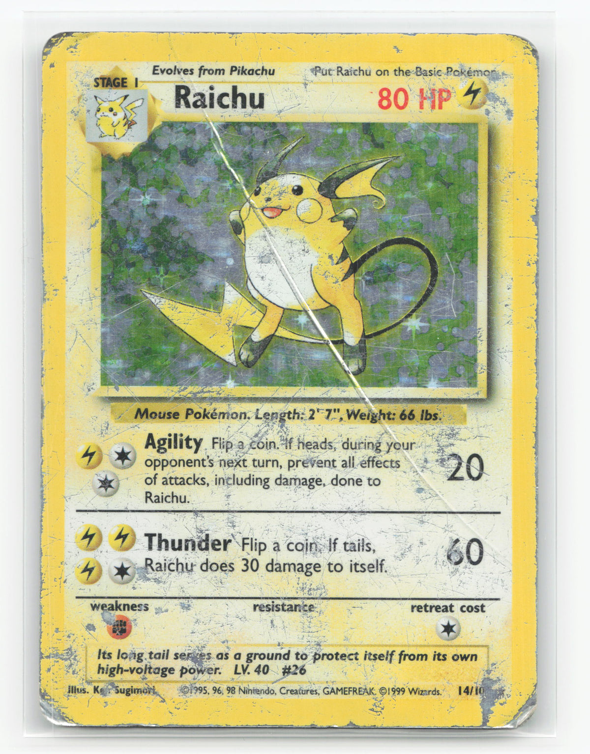 Raichu 14/102 - Base
