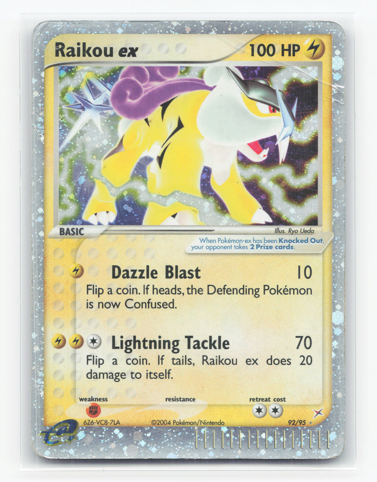 Raikou ex 92/95 - Team Magma vs Team Aqua