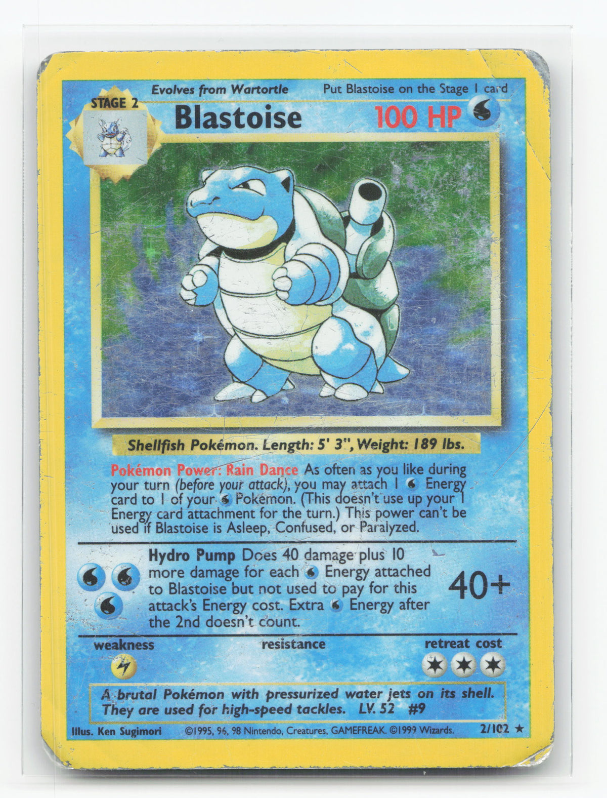 Blastoise 2/102 - Base
