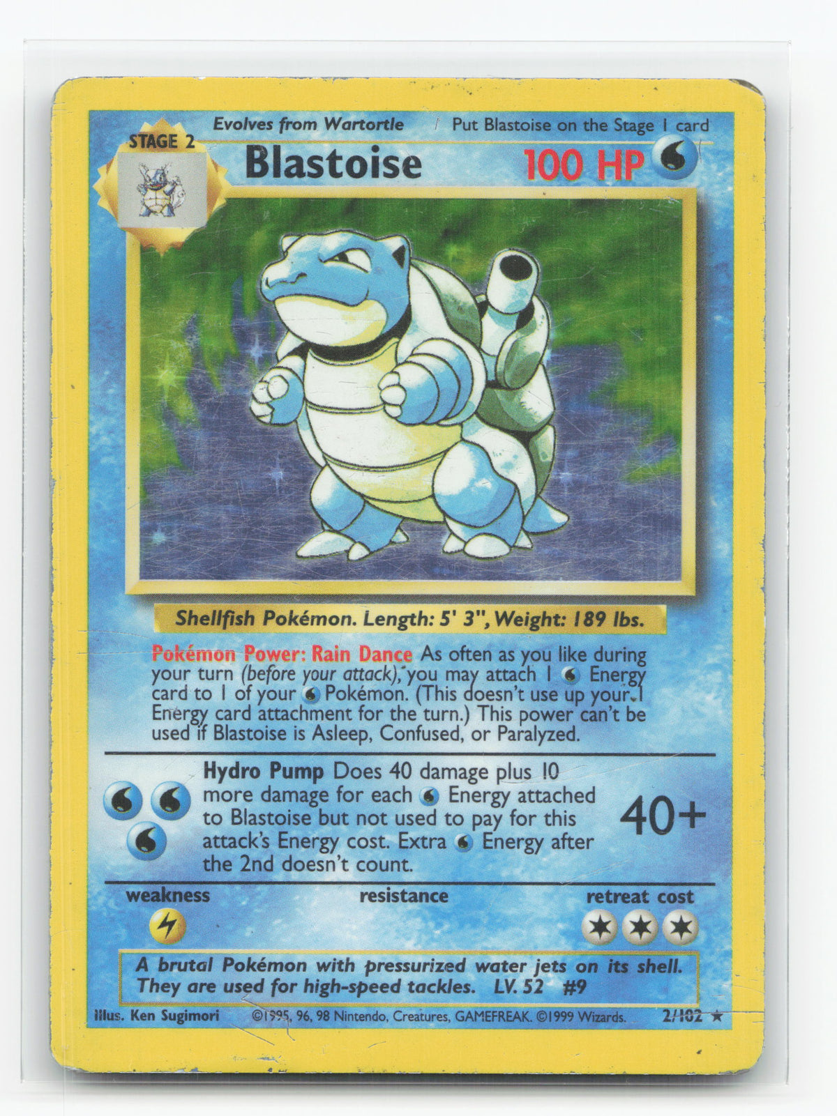 Blastoise 2/102 - Base