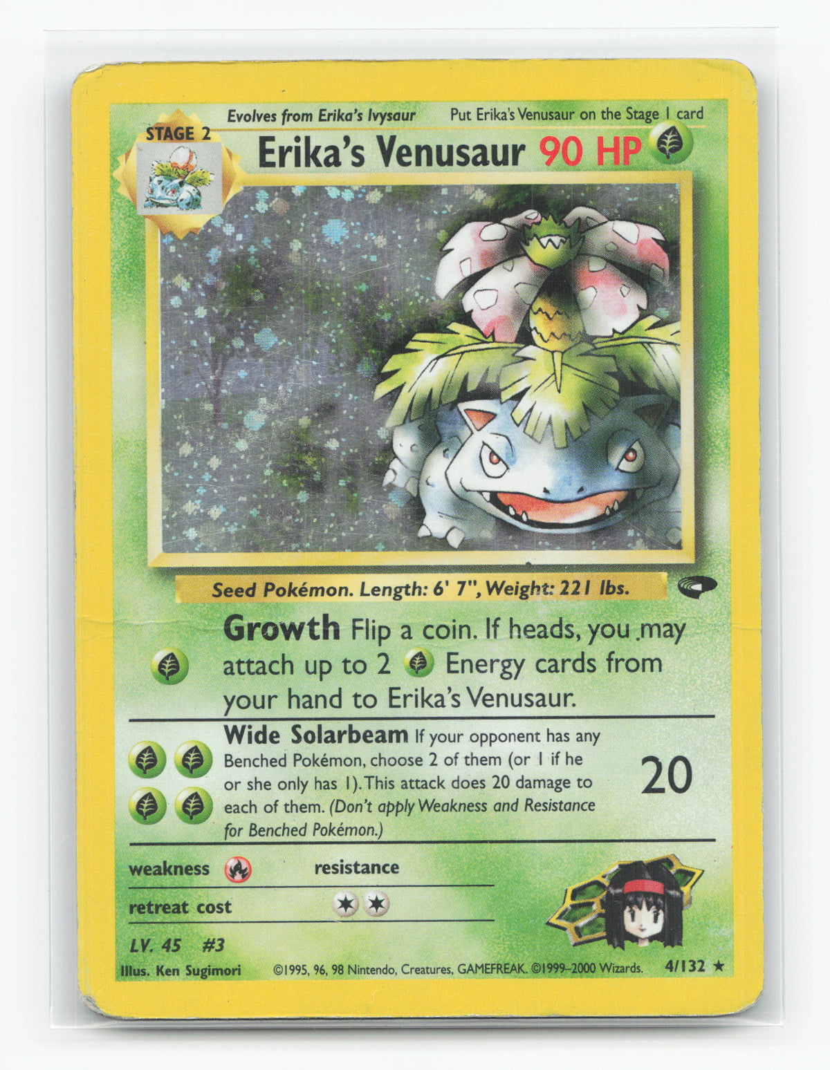 Erika's Venusaur 4/132 - Gym Challenge