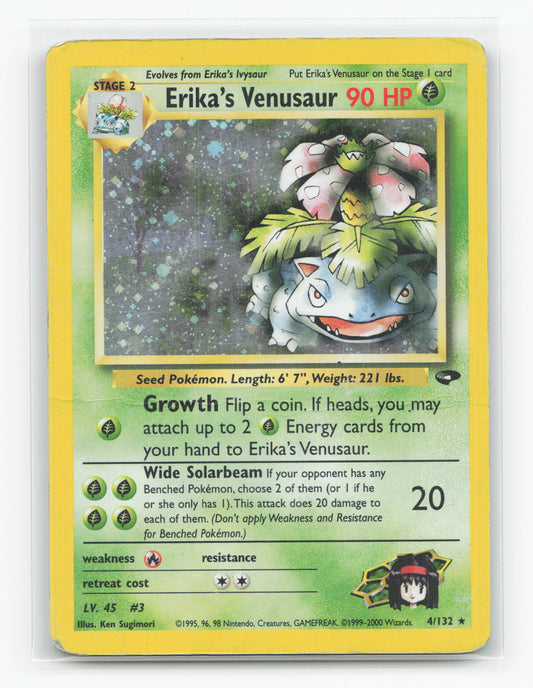 Erika's Venusaur 4/132 - Gym Challenge