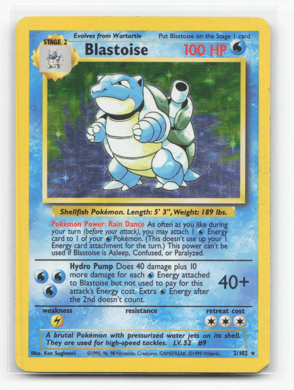 Blastoise 2/102 - Base