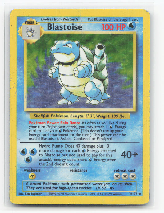 Blastoise 2/102 - Base