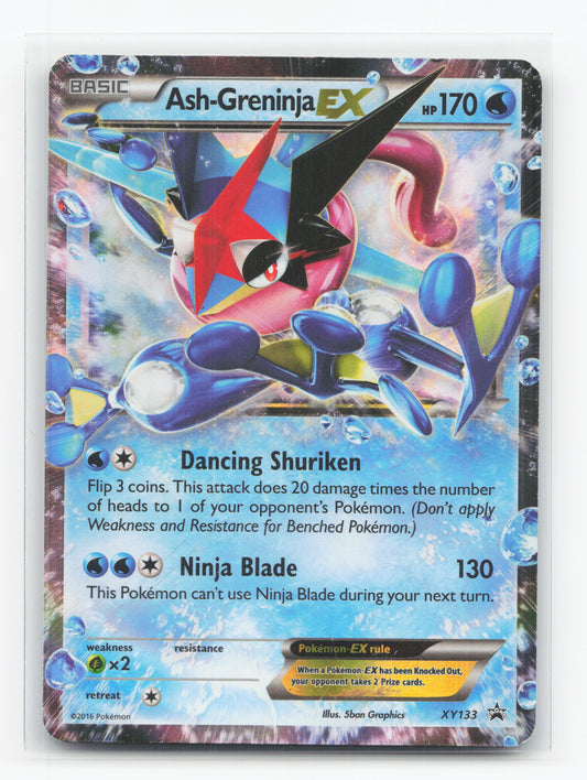 Ash-Greninja-EX XY133 - XY Black Star Promos