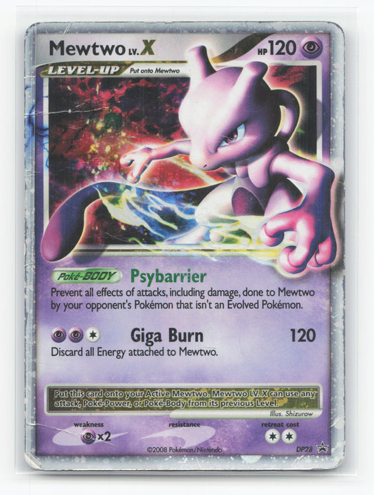 Mewtwo LV.X DP28 - DP Black Star Promos