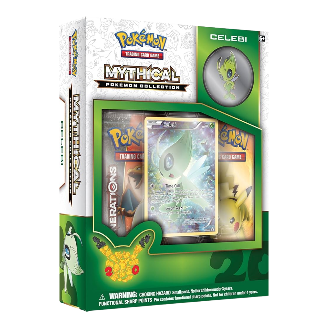 Pokémon: Mythical Celebi Pin Collection Box