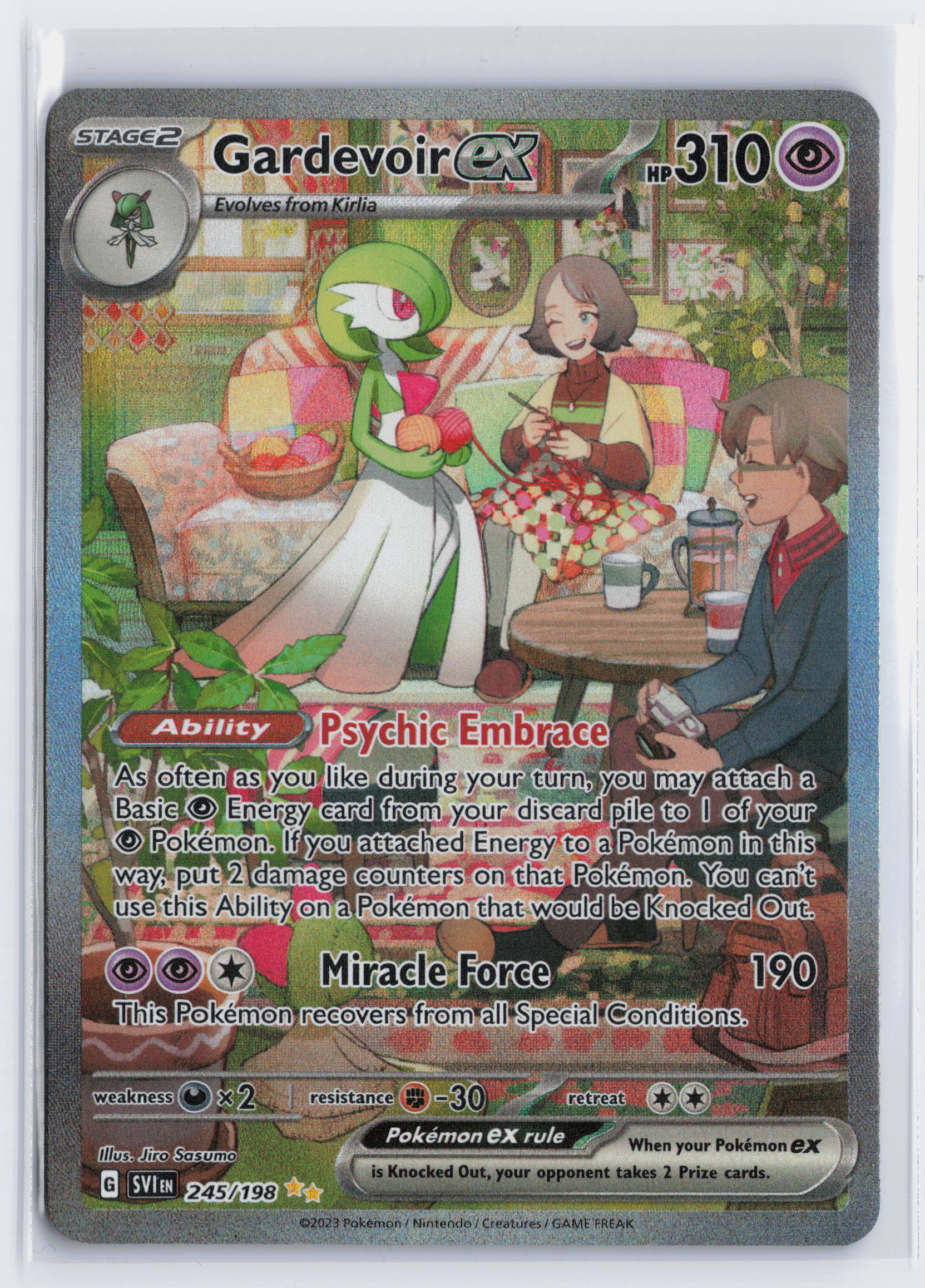 Gardevoir ex - #245/198 - Pokémon Scarlet & Violet - Scarlet & Violet