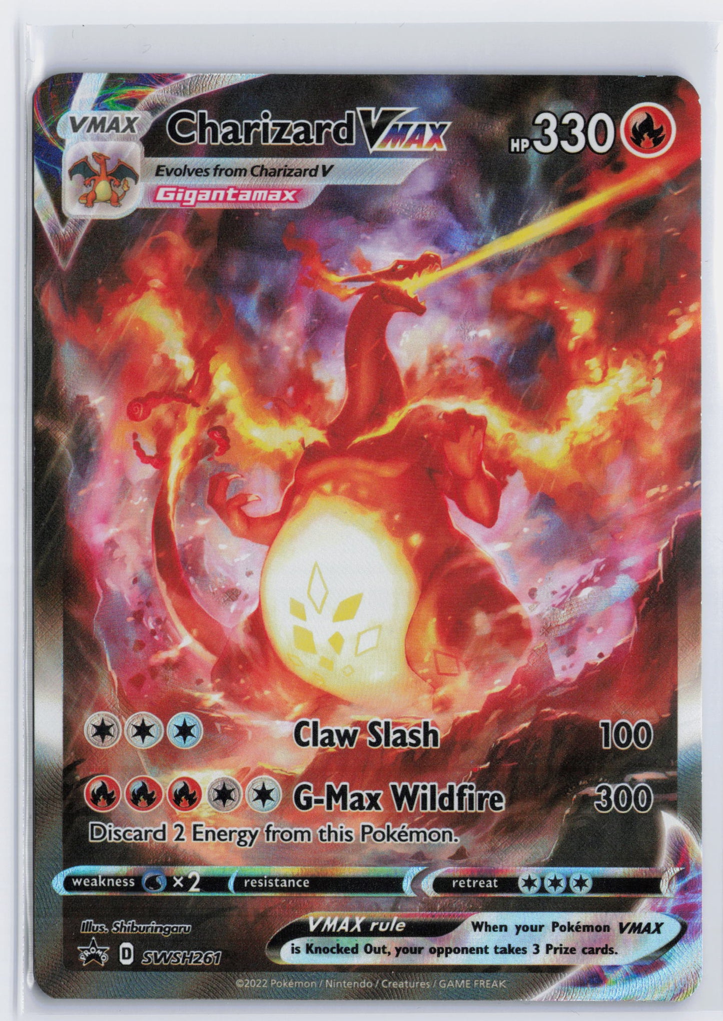 Charizard VMAX - #SWSH261 - Pokémon Sword & Shield - Promo