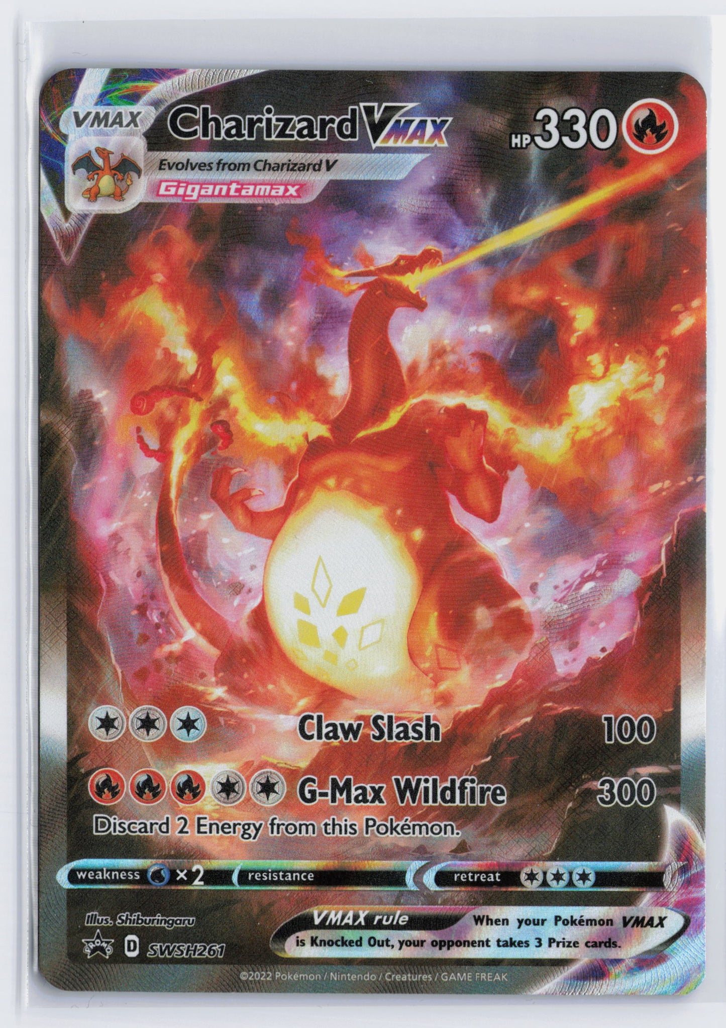 Charizard VMAX - #SWSH261 - Pokémon Sword & Shield - Promo