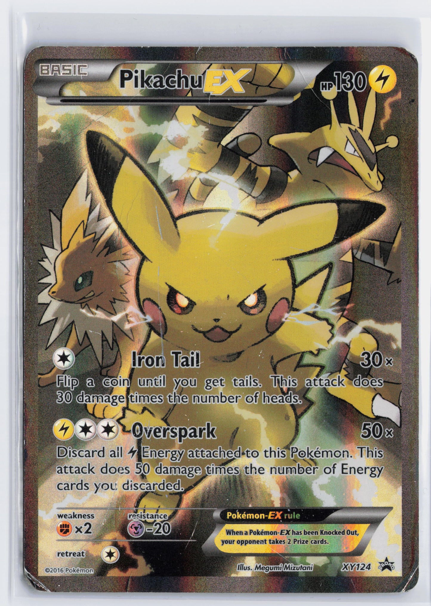 Pikachu ex - #XY124 - Pokémon X & Y - Promo