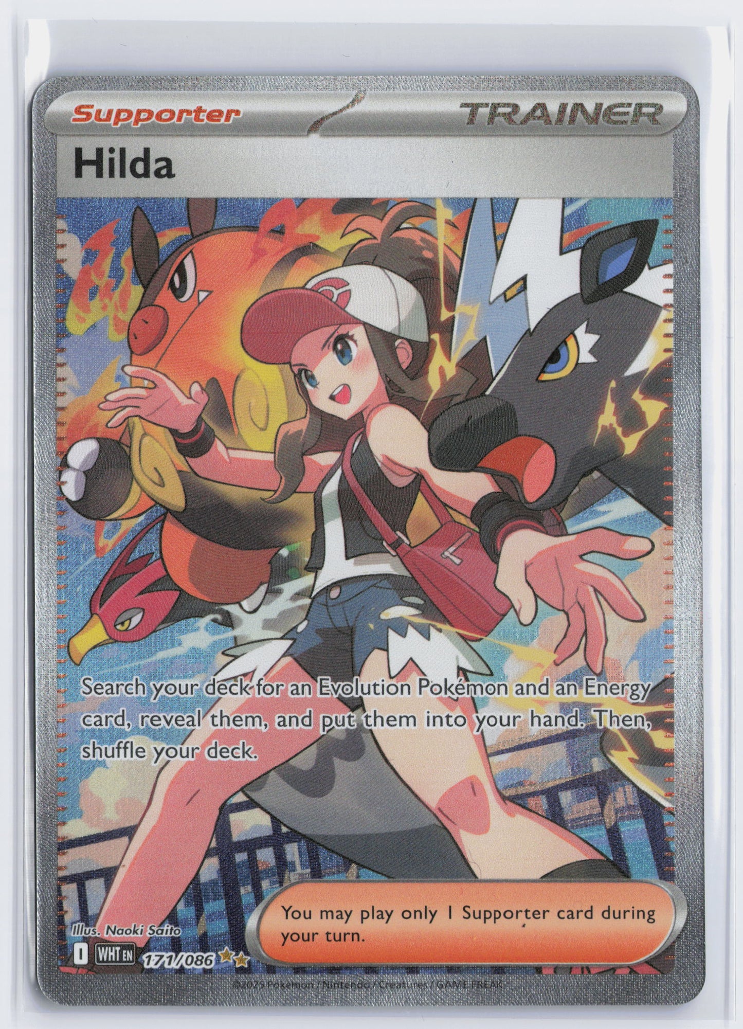 Hilda - #171/086 - Pokémon Scarlet & Violet - White Flare