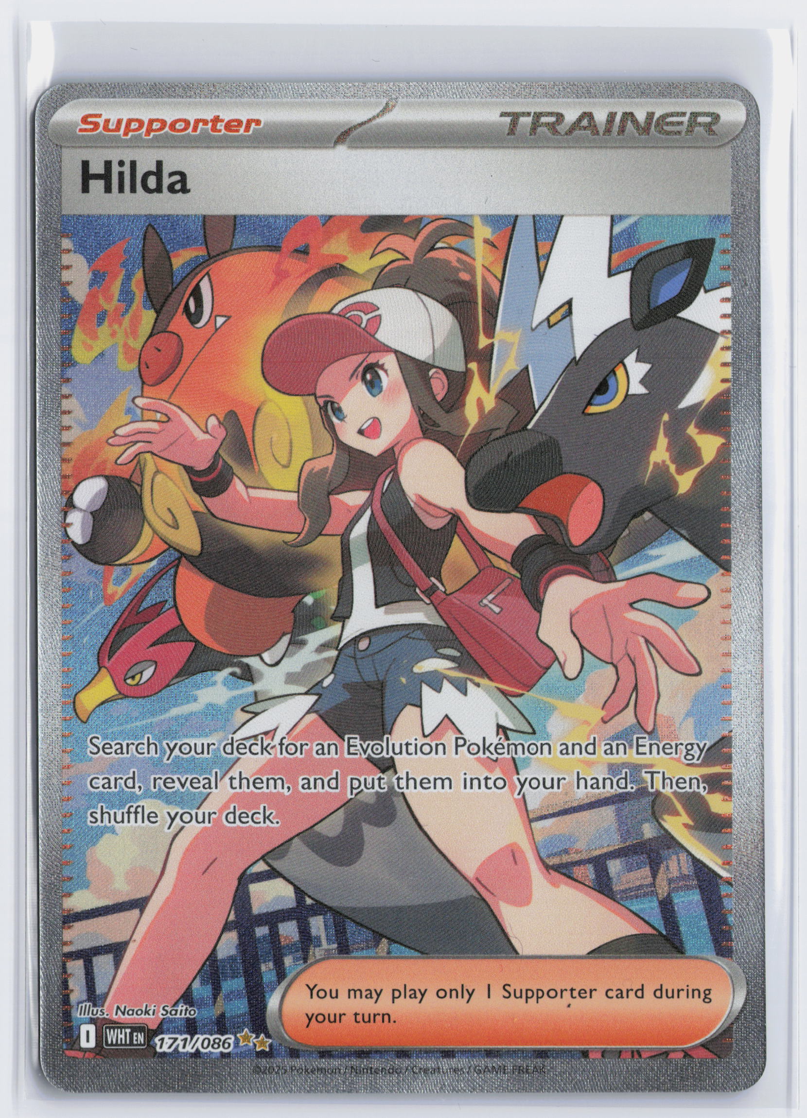 Hilda - #171/086 - Pokémon Scarlet & Violet - White Flare