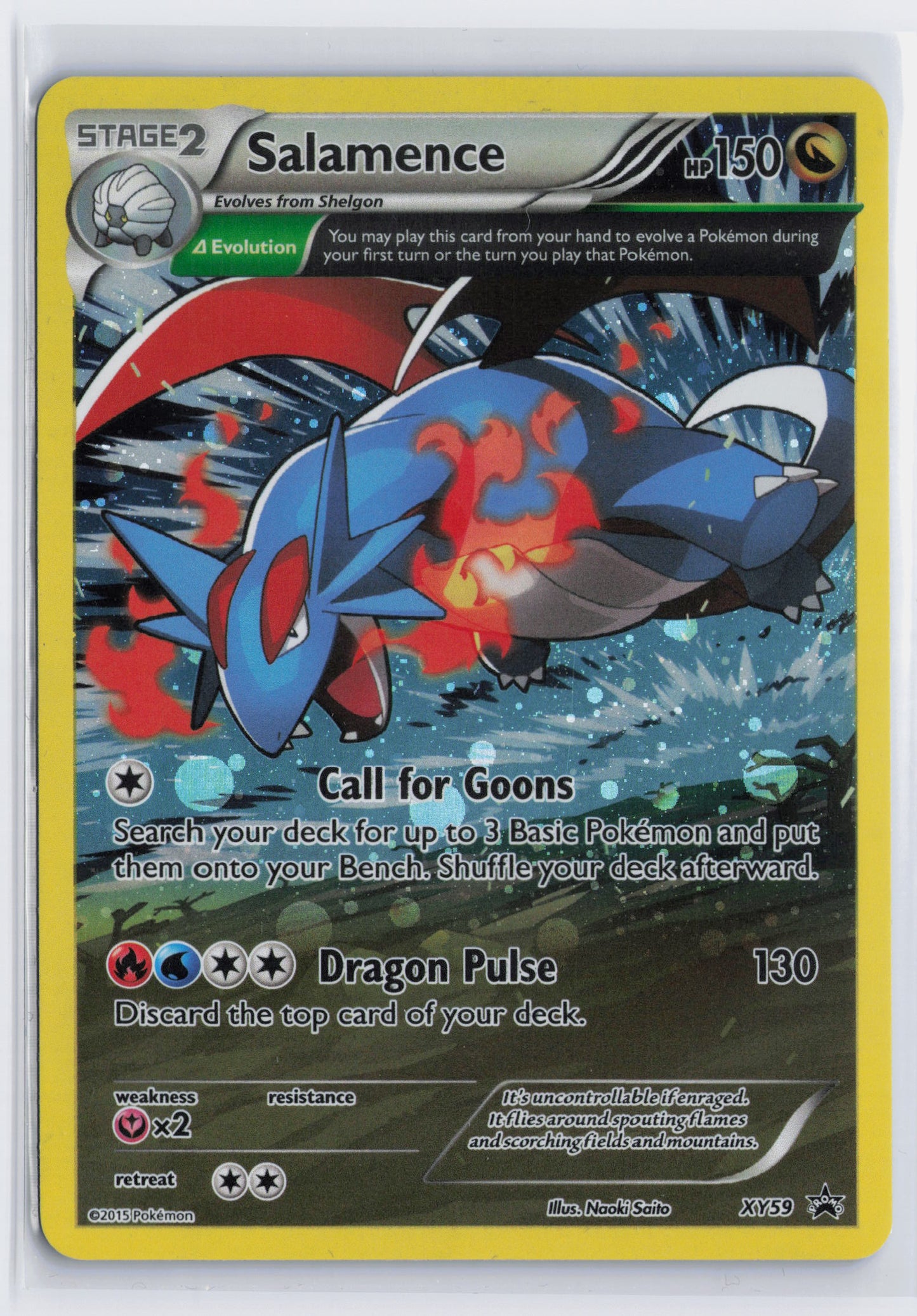 Salamence - #XY59 -  Pokémon X & Y - Promo