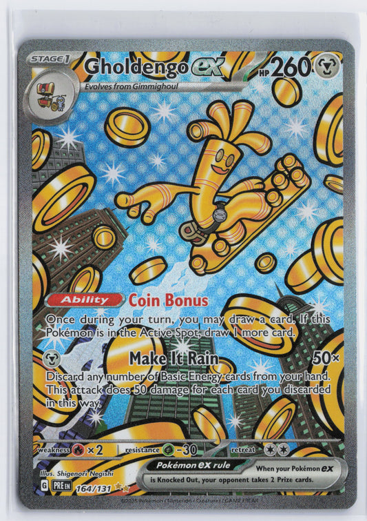 Gholdengo ex - #164/131 - Pokémon Scarlet & Violet - Prismatic Evolution