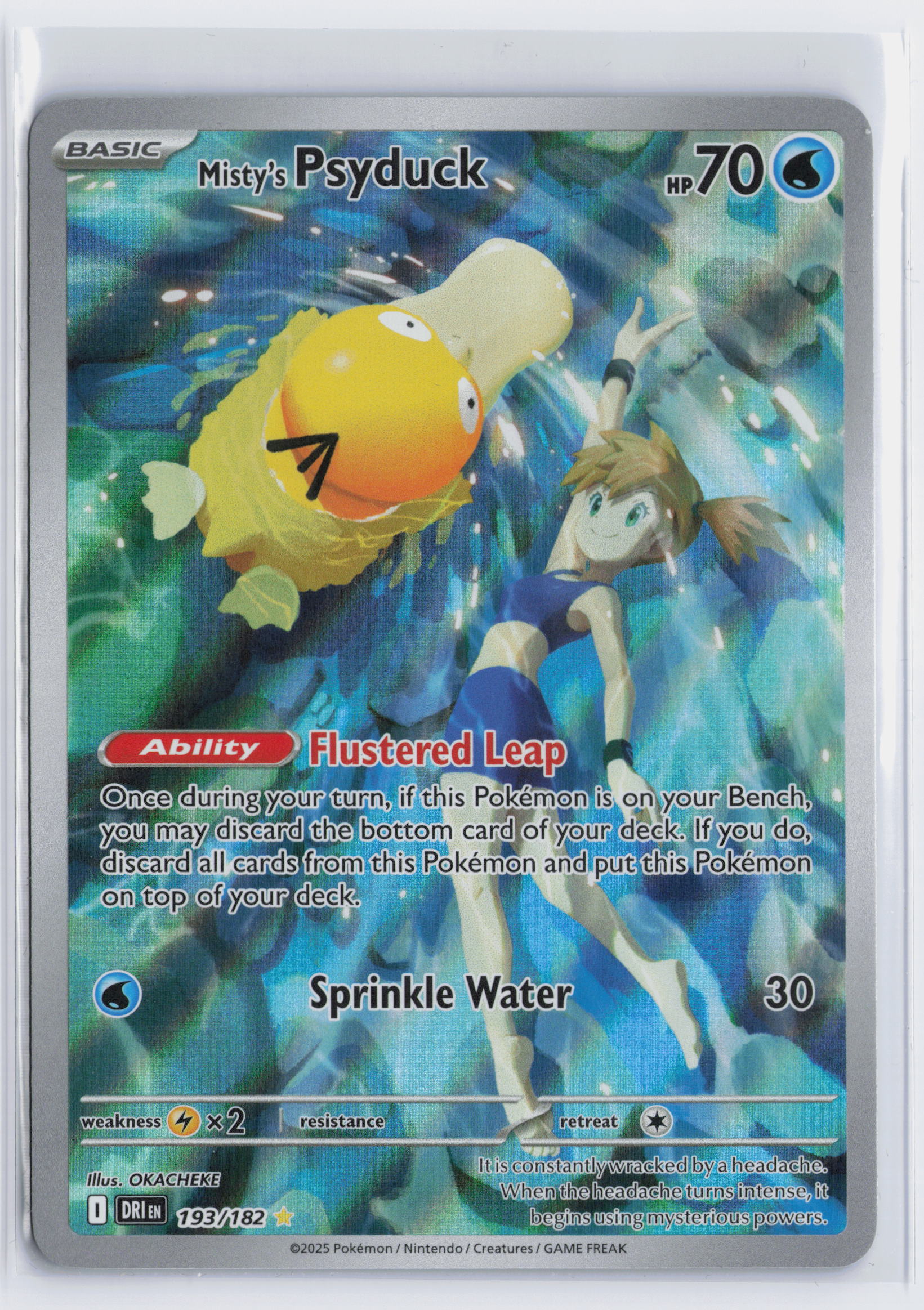 Misty's Psyduck - #193/182 - Pokémon Scarlet & Violet - Destined Rivals