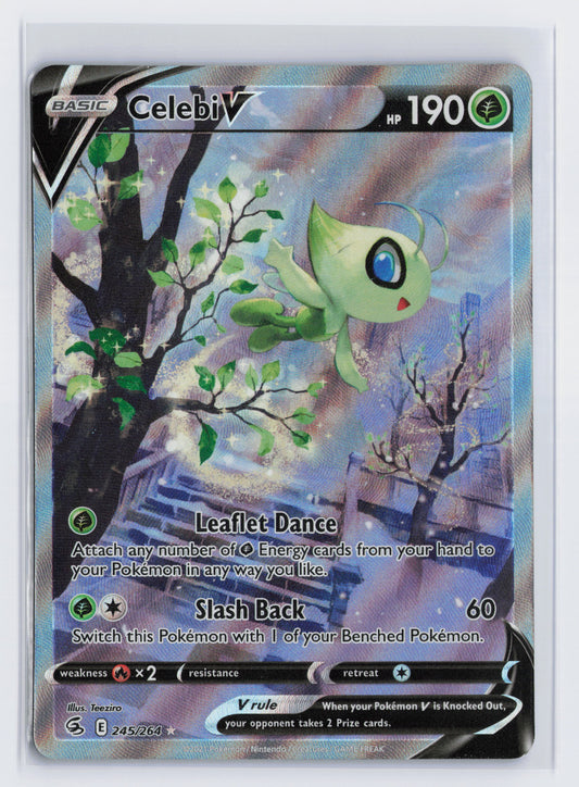 Celebi V - #245/264 - Pokémon Sword & Shield - Fusion Strike